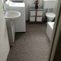 Bathroom Kitchen Carpet DIY